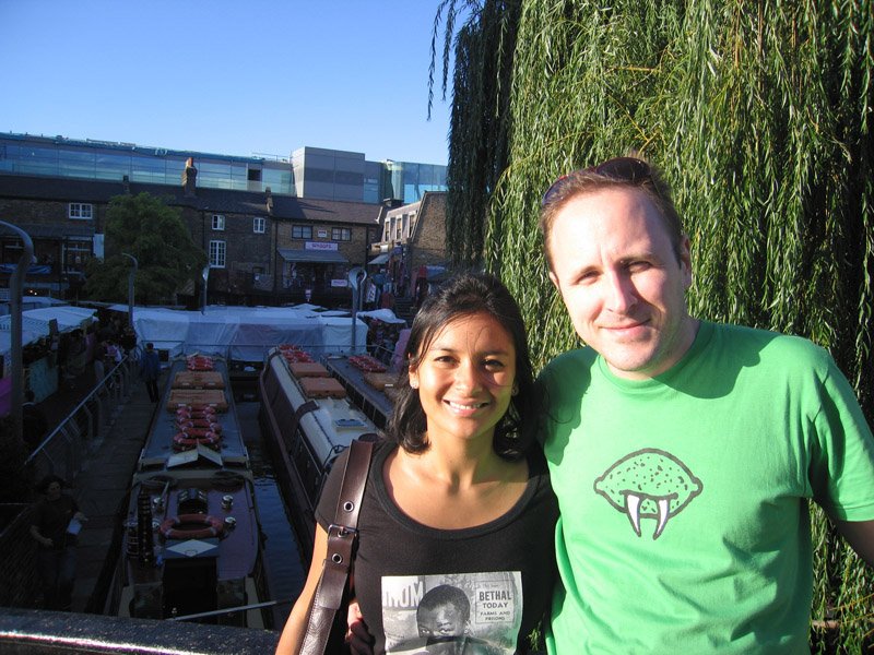 we had a fun day with Tanweena at Camden market
