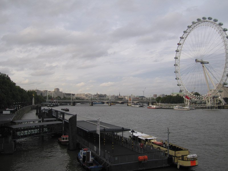 the London Eye
