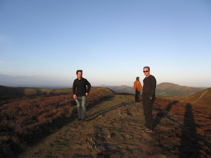 Keith & Chuck - on the Long Mynd
