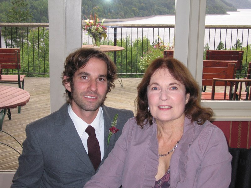 Keith with Hannah's mother
