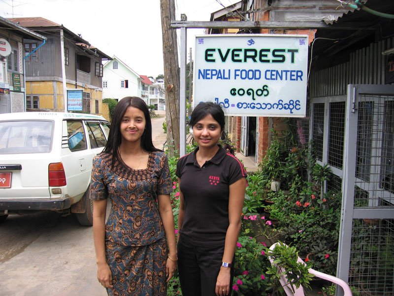 with Shanti, one of seven sisters. the owner of the restaurant has 7 daughters, and the restaurant is nicknamed Seven Sisters (reminded me of the fairy tale)
