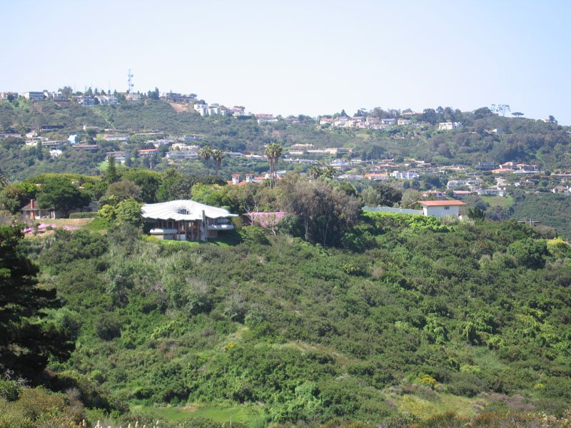 check out the funky looking house
