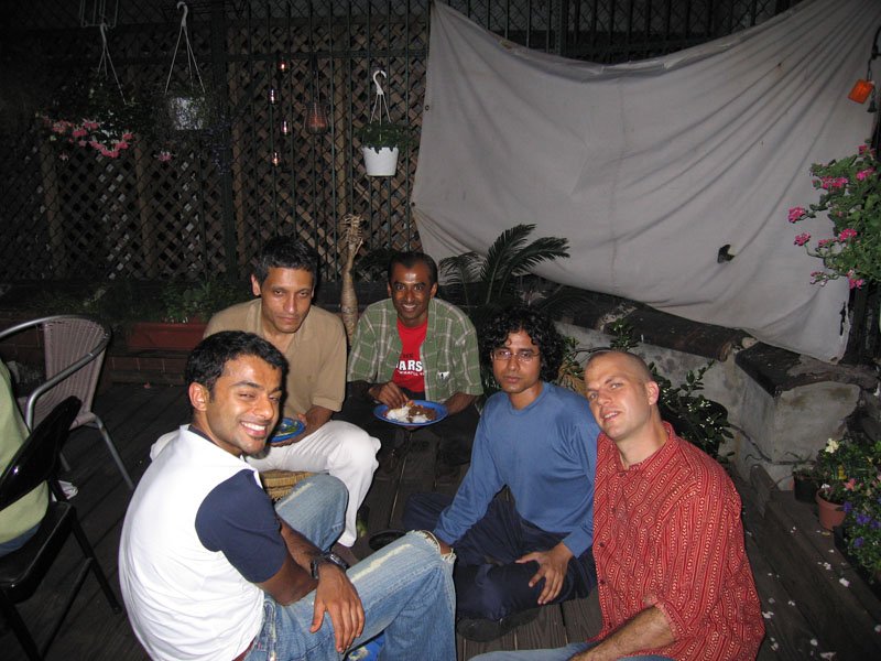 Raj, Aniruddha, Malik, Santanu & Tavis
