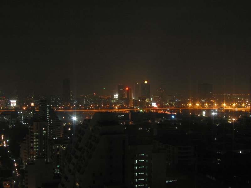 view from our hotel room
